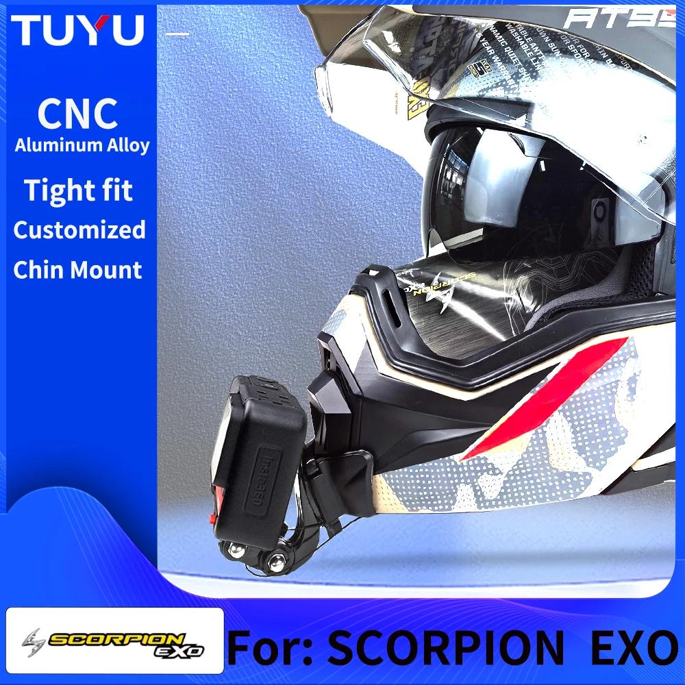 TUYU  SCORPION EXO AT950 EXO R1 CNC ˷̴   Ʈ, GoPro12 Insta360oneX3 2 DJI ޴ ׼